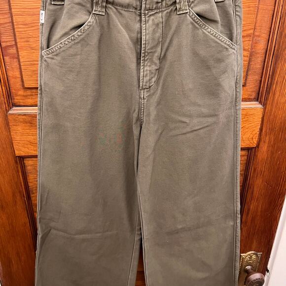 Citizens of Humanity Paloma Utility Trousers Tea Leaf Green sz 23 $248 NWOTs - Picture 7 of 16